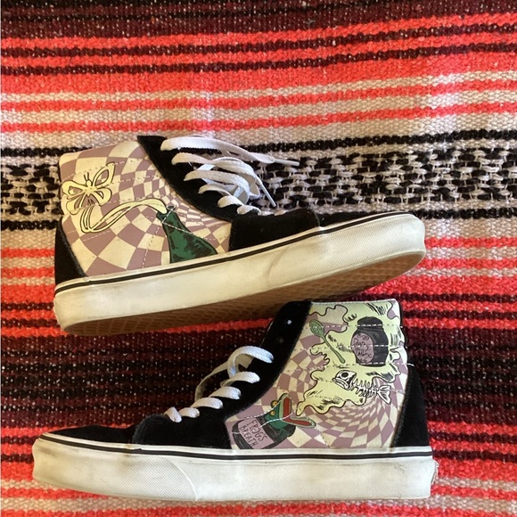 Vans X Disney Sk8Hi Sally's Potion Nightmare Before Christmas Men’s Size 7 - Picture 2 of 6
